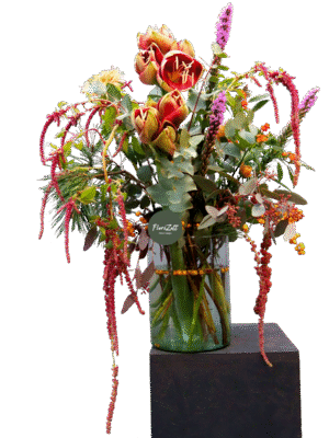 Winterflammen – Blumenstrauß