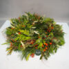 Türkranz „Serenade“ – Handgebundener Winterkranz