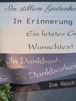 Satinschleife